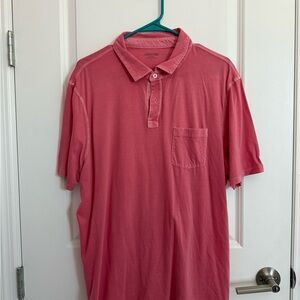 Vineyard Vines Pink Polo Shirt Casual Style
